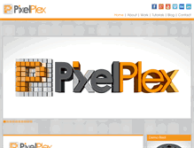 Tablet Screenshot of pixelplex.com